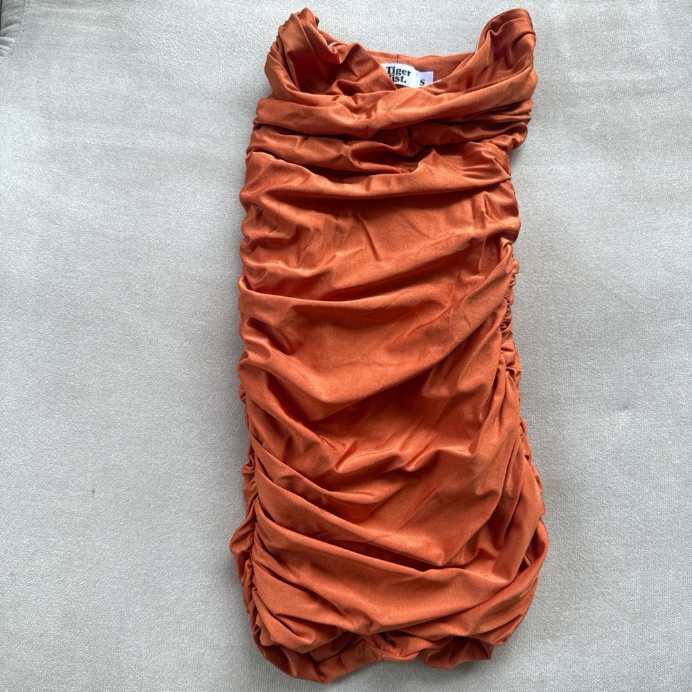 Tiger Mist Ruched Dress